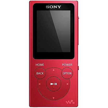Sony Walkman NW-E394B MP3 Player, 8GB, Red Sony | MP3 Player | Walkman NW-E394B MP3 | Internal memor